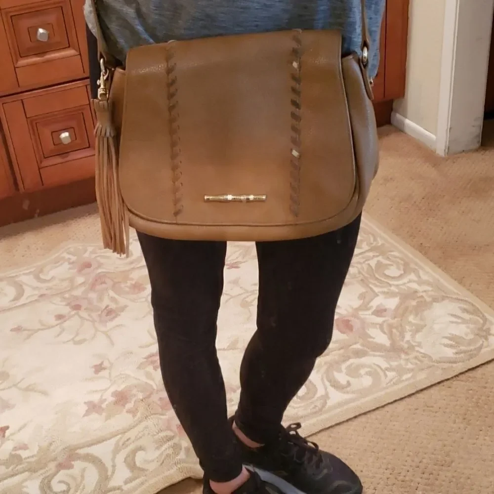 Elaine turner leather crossbody bag‎